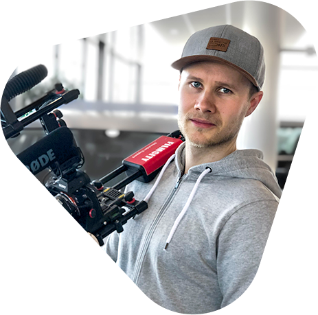 Filmskapare Tom Skogsberg, grundare av bostadsfilm.se